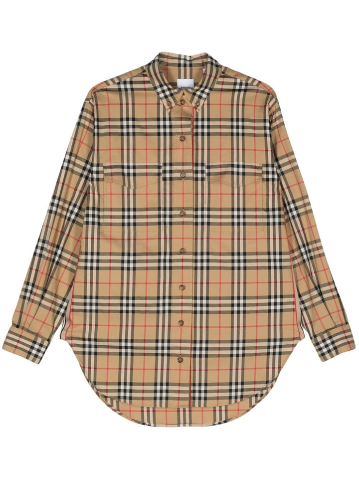 Burberry Shirts Beige