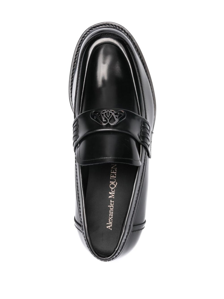 Alexander McQueen Flat shoes Black