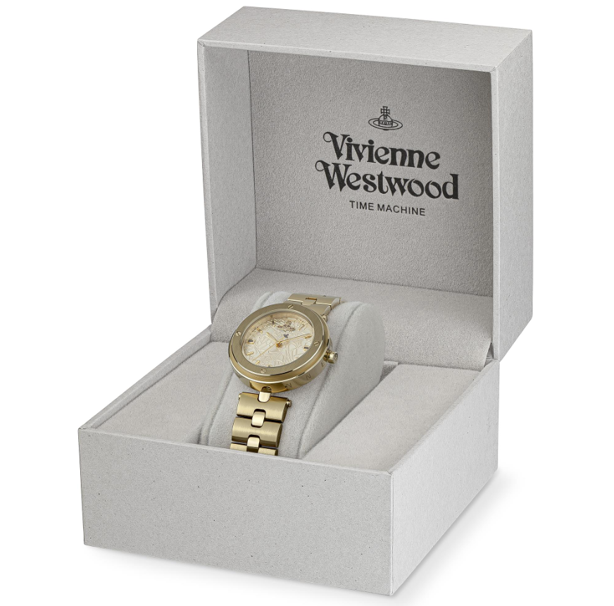 Vivienne Westwood Whitehall 34mm Gold Watch