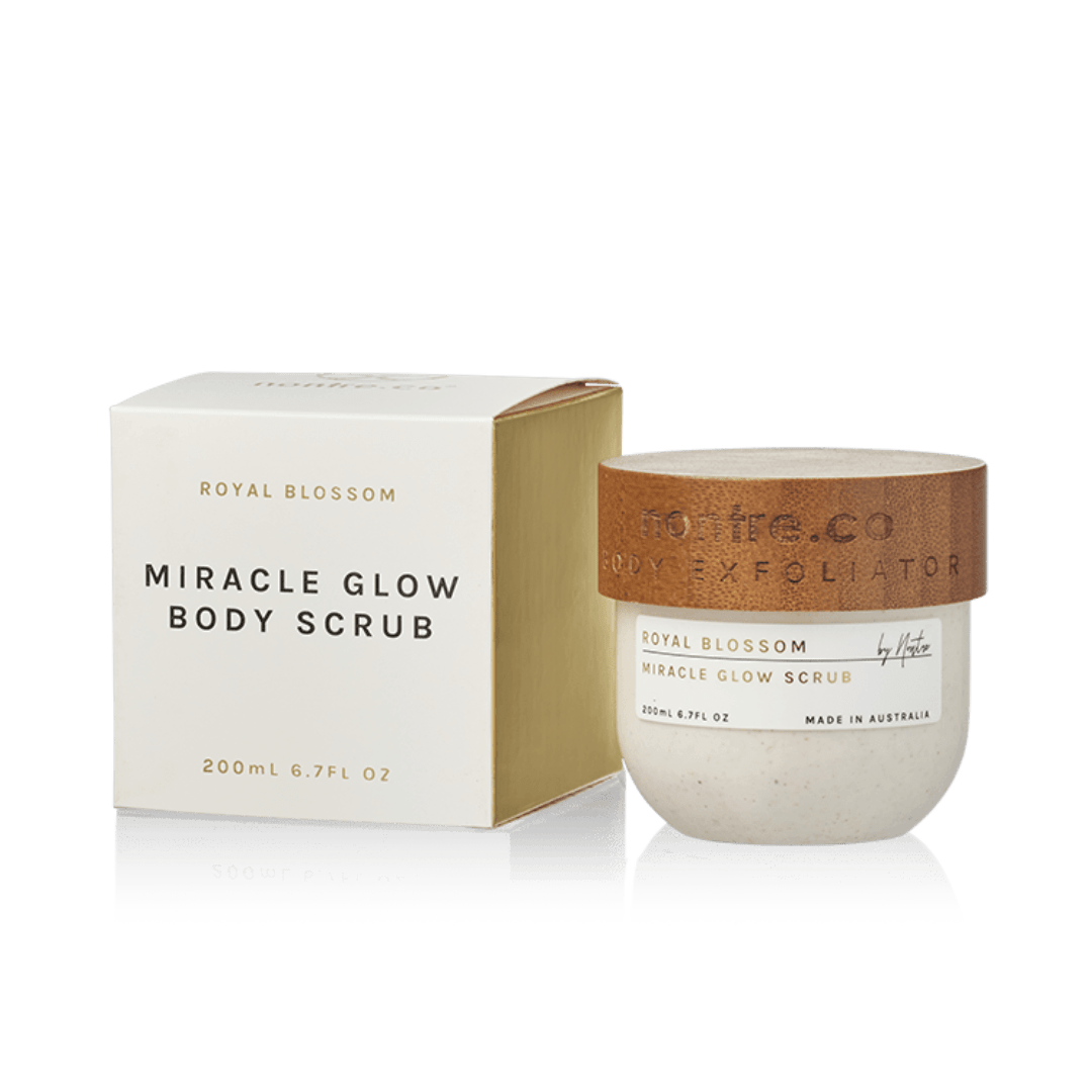 NONTRE.CO Body Scrub Nontre.co Miracle Glow Body Scrub 200ml Royal Blossom Brand