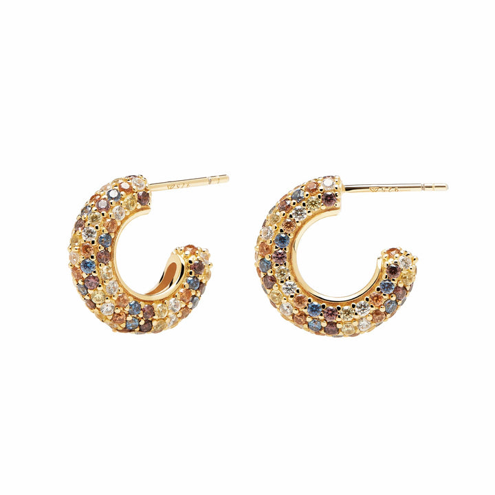 Heart & Grace Earrings PDPaola Ar Tiger Gold U Brand