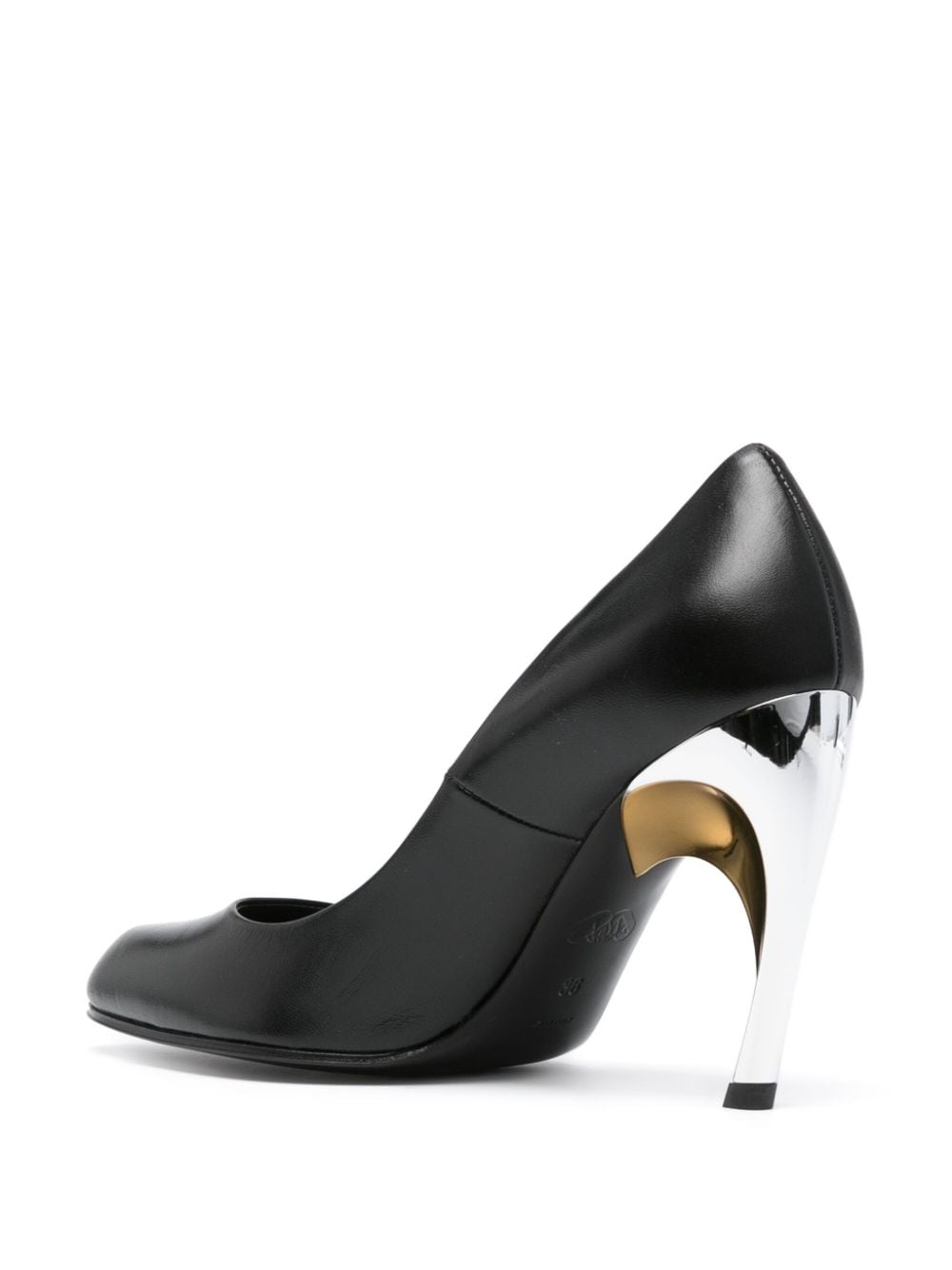 Alexander Mcqueen High Heel Alexander McQueen With Heel Black Alexander McQueen With Heel Black Brand