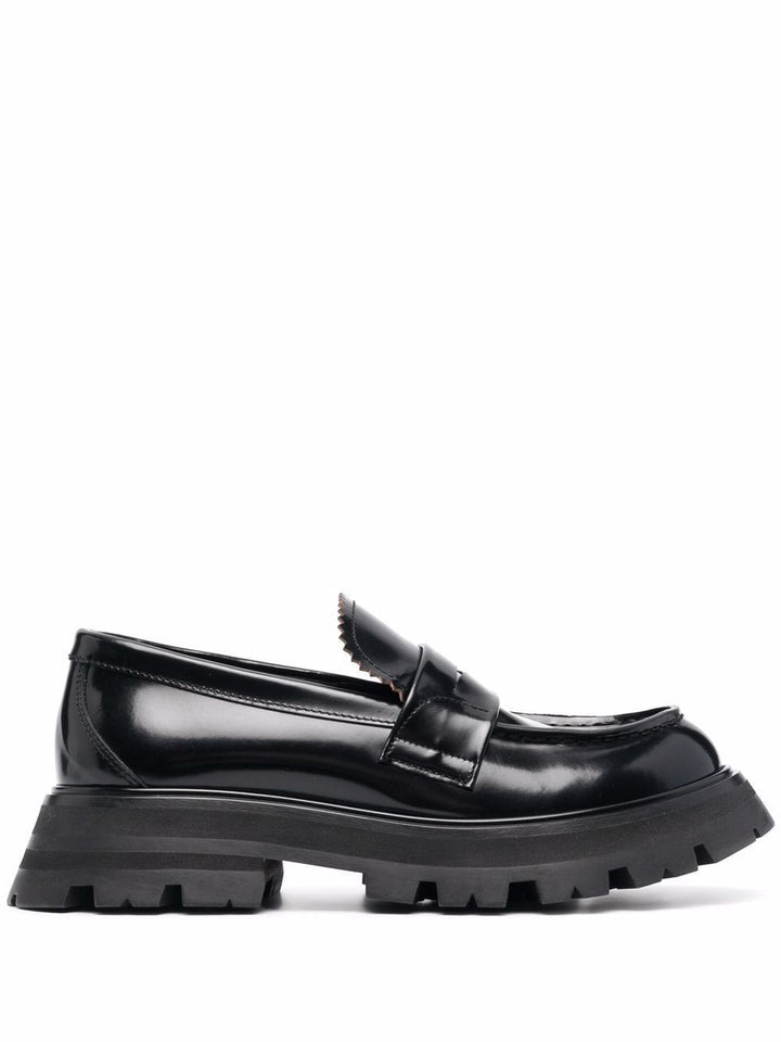 Alexander Mcqueen Moccasins 41 Alexander McQueen Flat shoes Black Alexander McQueen Flat shoes Black Brand