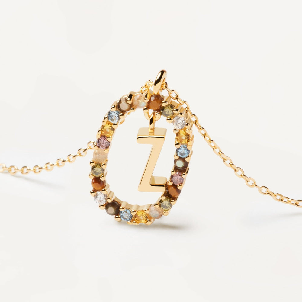 PDPaola Necklace PDPaola Letter 18k Gold Necklace Z Brand