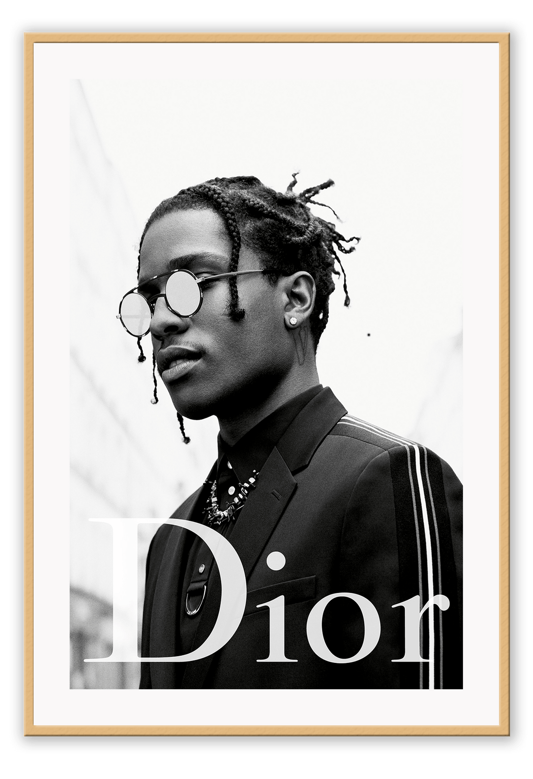 Canvas Prints ASAP Rocky Dior ASAP Rocky Dior Wall Art : Ready to hang framed artwork. Brand