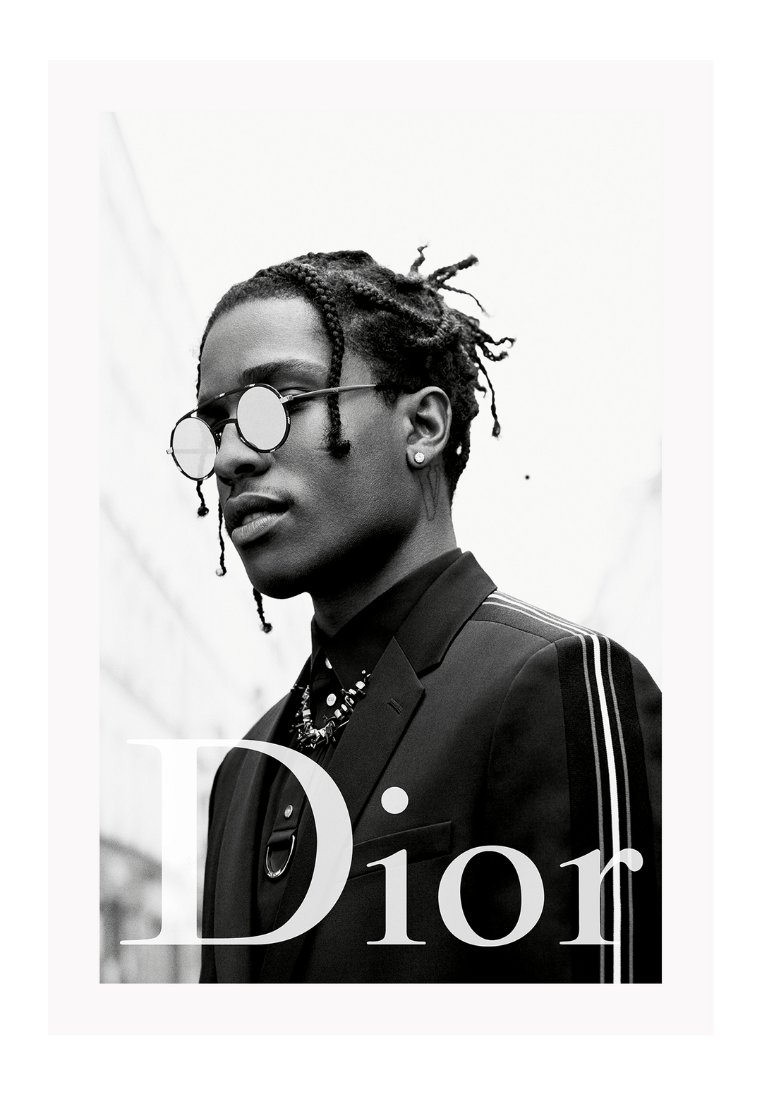 Canvas Prints 60x90cm / Unframed ASAP Rocky Dior ASAP Rocky Dior Wall Art : Ready to hang framed artwork. Brand