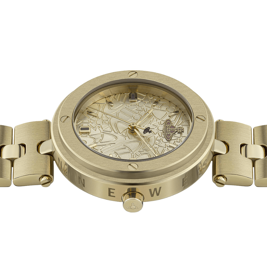 Vivienne Westwood Quartz Watches Vivienne Westwood Whitehall 34mm Gold Watch Vivienne Westwood Whitehall 34mm Gold Watch Brand