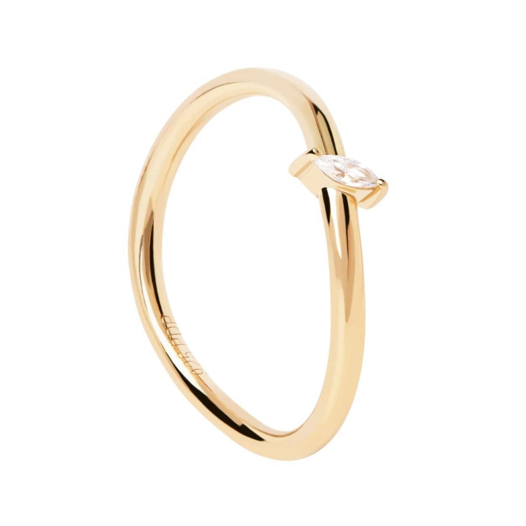 PDPaola Rings 10 PDPaola Leaf Gold Ring Brand