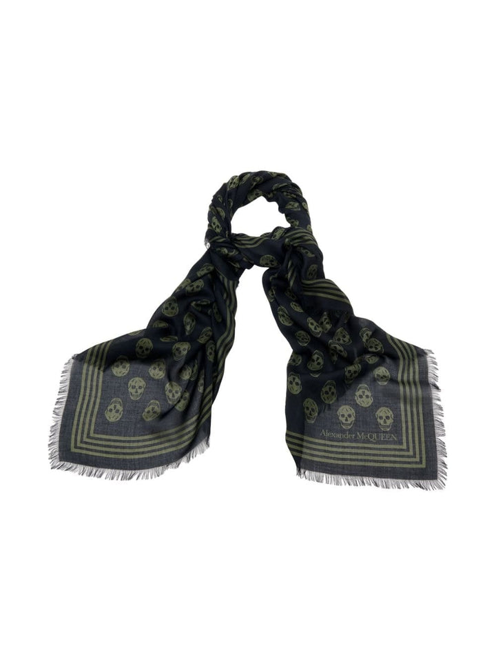 Alexander Mcqueen Scarves Hats & Gloves UNI Alexander McQueen Scarfs Black Alexander McQueen Scarfs Black Brand