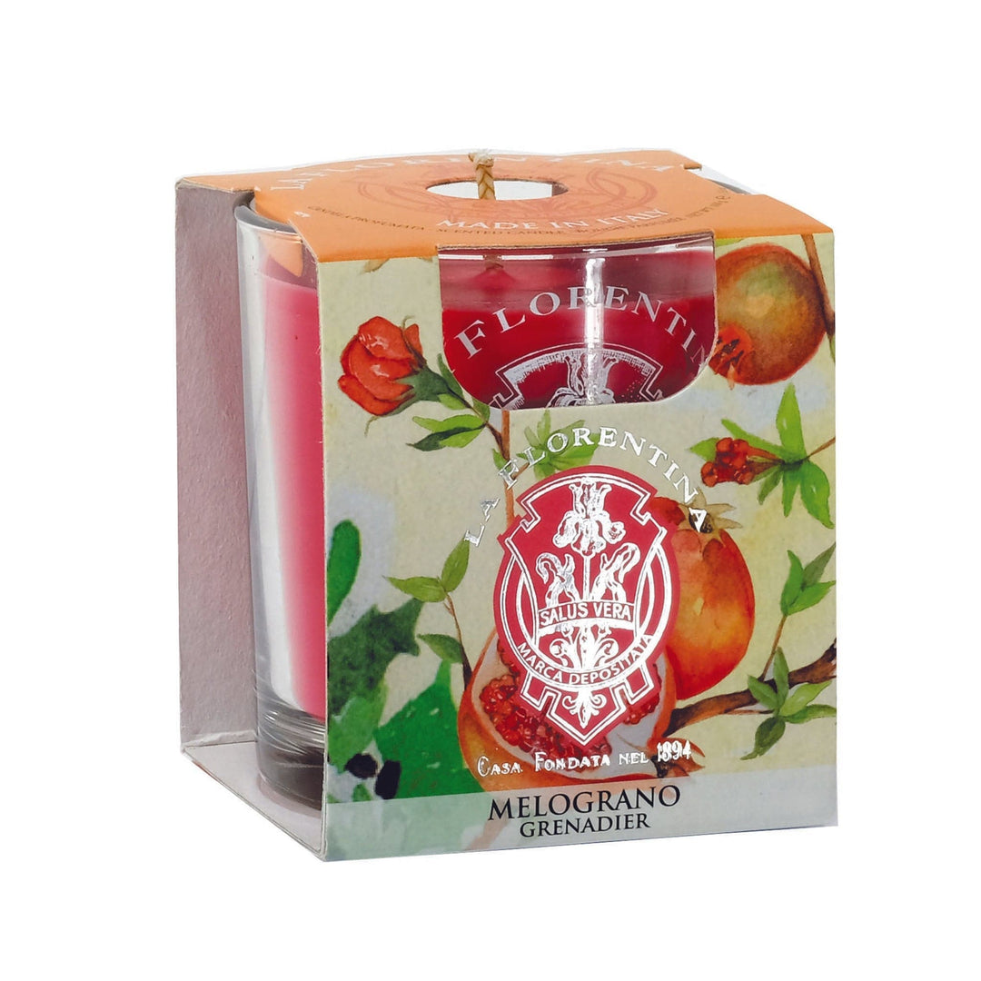 La Florentina Soaps Scented Candles La Florentina Pomegranate Scented Candle 160 g La Florentina Pomegranate Scented Candle 160 g Brand