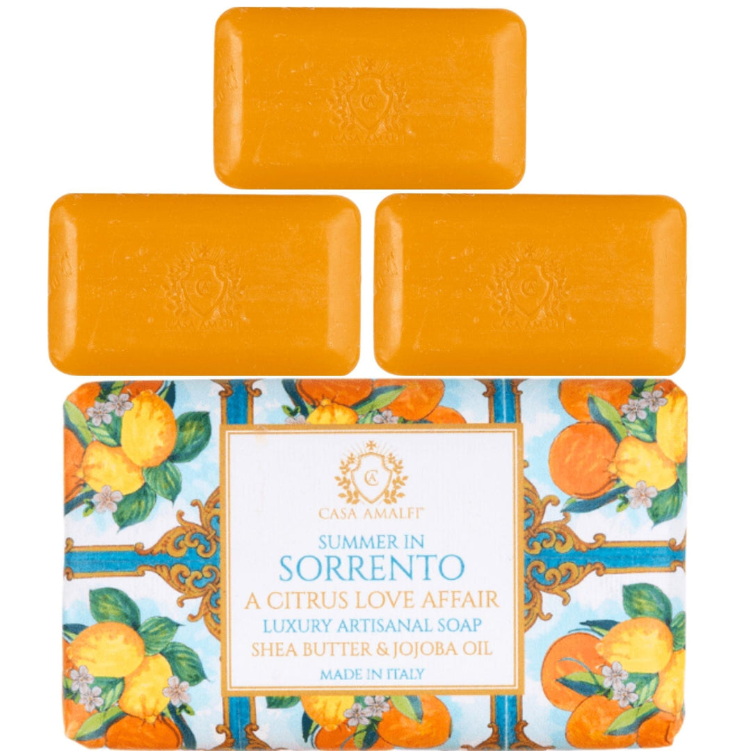 Casa Amalfi Set of Body Soaps Casa Amalfi Summer In Sorrento Body Soap - A Citrus Love Affair 150g Set of 3Pcs Casa Amalfi Summer In Sorrento Body Soap - A Citrus Love Affair 150g Set of 3Pcs Brand