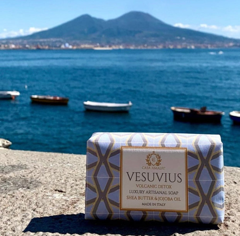 Casa Amalfi Single Body Soap Casa Amalfi Vesuvius Detox Body Soap - Volcanic Detox 150gm Casa Amalfi Vesuvius Detox Body Soap - Volcanic Detox 150gm Brand