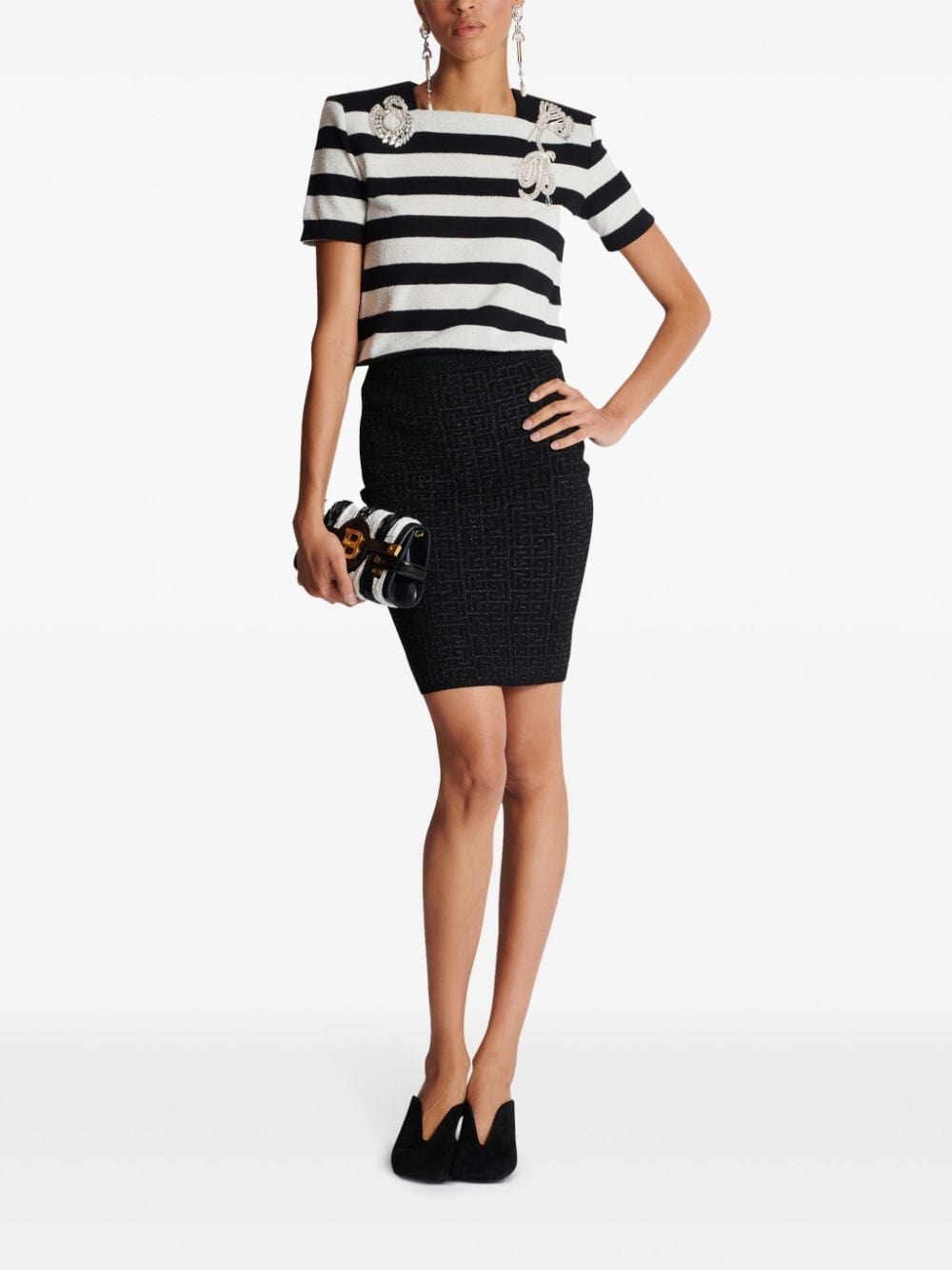 Balmain Skirts 40 Balmain Skirts Black Balmain Skirts Black Brand