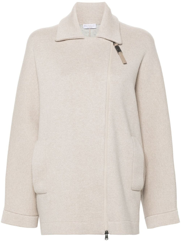 Brunello Cucinelli Topwear Brunello Cucinelli Sweaters Beige Brunello Cucinelli Sweaters Beige Brand