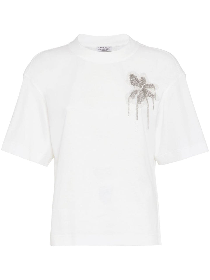 Brunello Cucinelli Topwear Brunello Cucinelli T-shirts and Polos White Brunello Cucinelli T-shirts and Polos White Brand