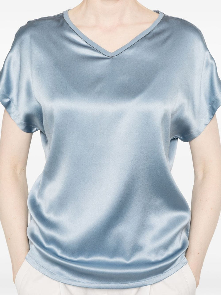 Brunello Cucinelli Topwear M Brunello Cucinelli Top Clear Blue Brunello Cucinelli Top Clear Blue Brand