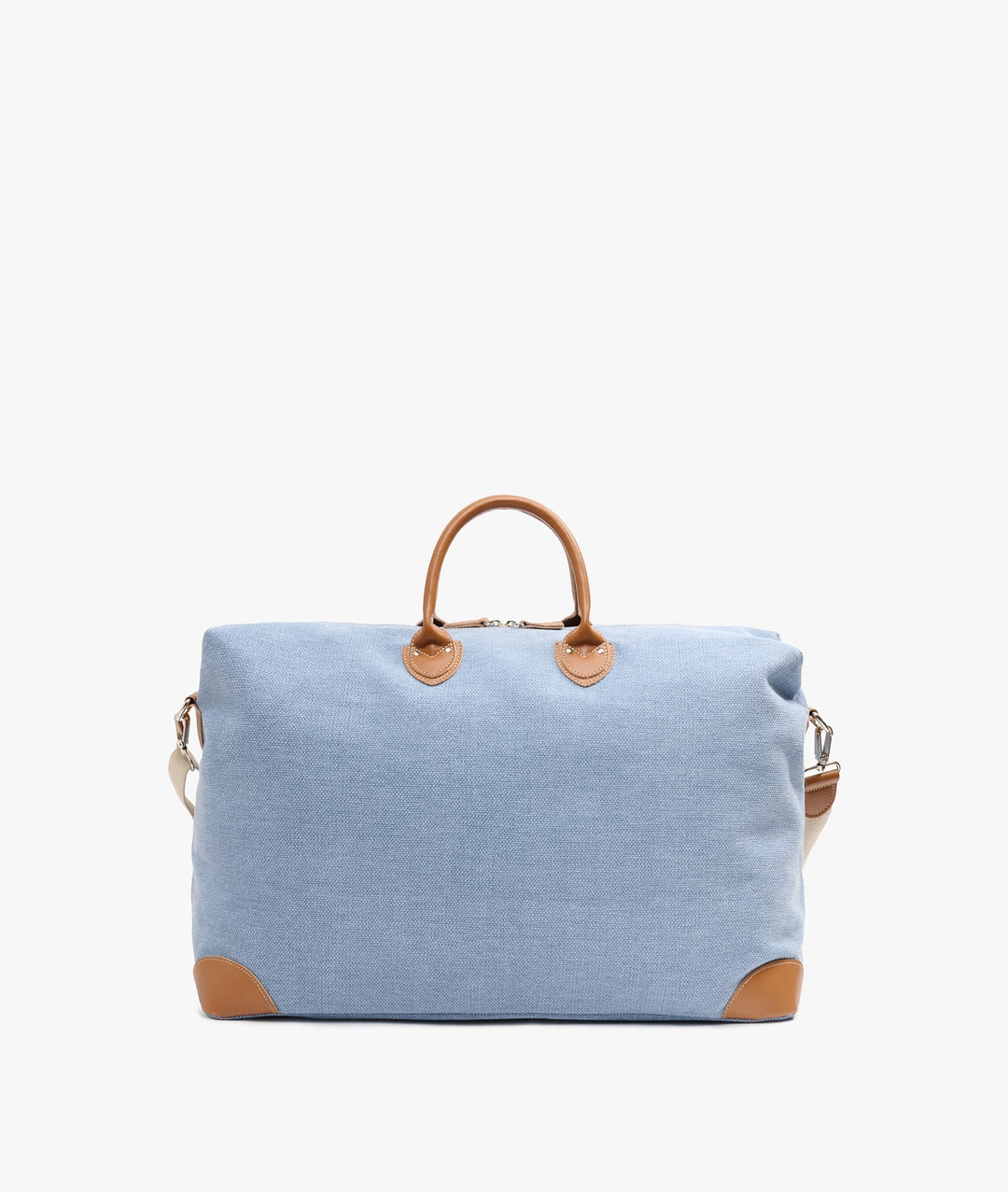 MyStyleBags Travel Bags My Style Bags Harvard Ischia Duffel Travel Bag Light Blue Harvard Ischia Duffel Travel Bag Italian Leather Light Blue My Style Bags  Brand